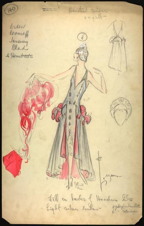 Charles LeMaire 35 best Ziegfeld girls images on Pinterest Fashion illustrations