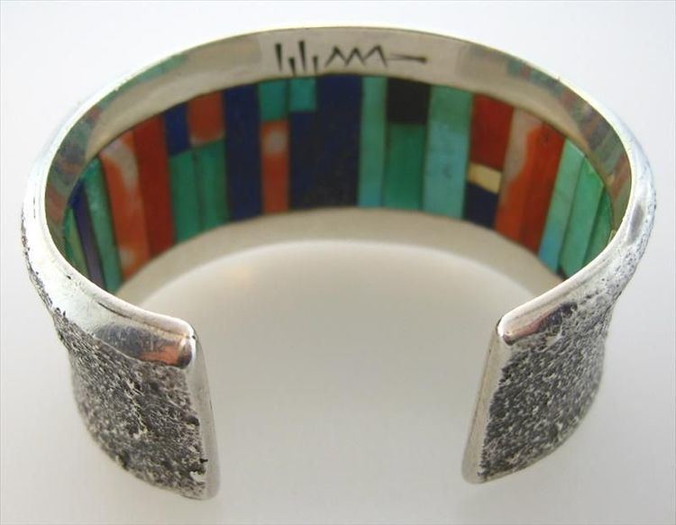 Charles Loloma Charles Loloma Cuff Bracelet Native American silver turquoise