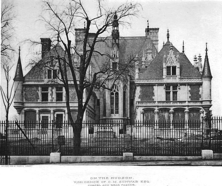 Charles M. Schwab House Daytonian in Manhattan The Lost 1906 Charles M Schwab Mansion