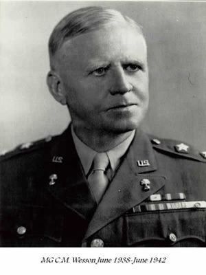 Charles M. Wesson Major General Charles M Wesson Chief of Ordnance 1938 1942