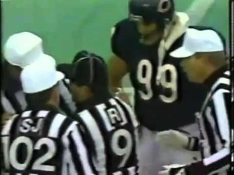 Charles Martin (American football) Jim McMahon body slammed by Charles Martin Bears Packers 1986 flv