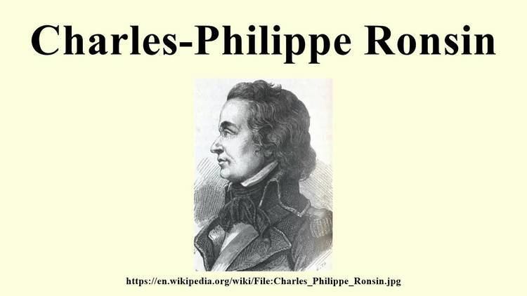 Charles-Philippe Ronsin CharlesPhilippe Ronsin YouTube