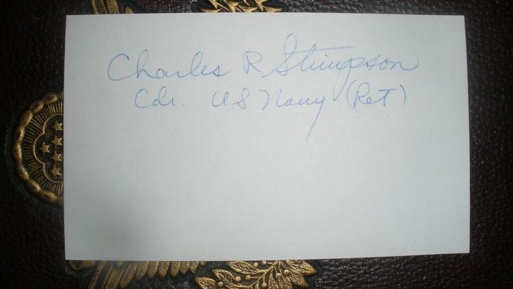 Charles R. Stimpson Item14048662 WWII Ace Cdr CHARLES R STIMPSON 16Vs VF11 For Sale