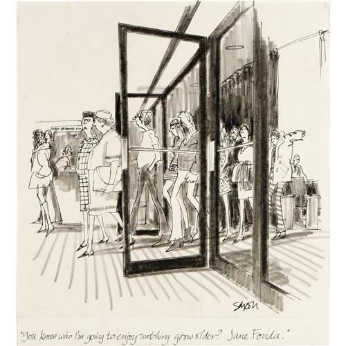Charles Saxon CHARLES SAXON New Yorker Cartoon