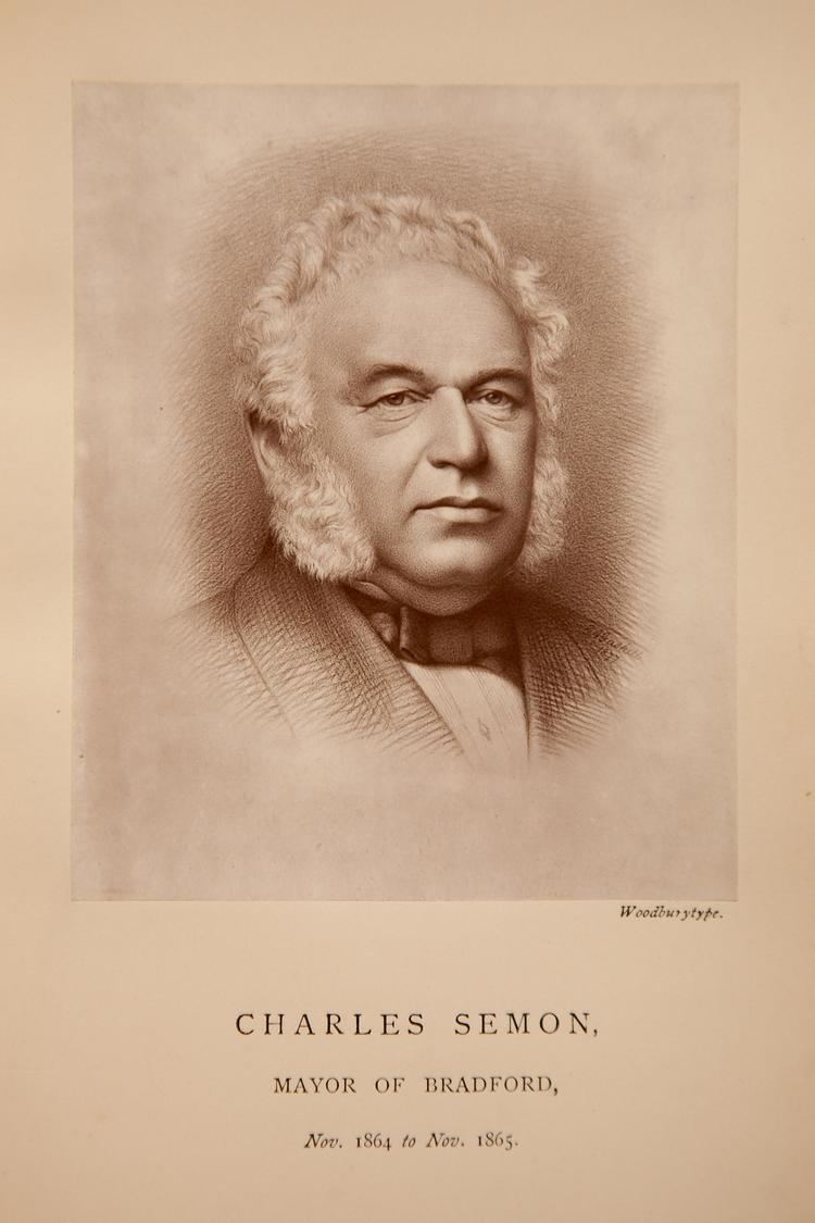 Charles Semon Charles Semon 18141877 Making Their Mark Bradford Jewish