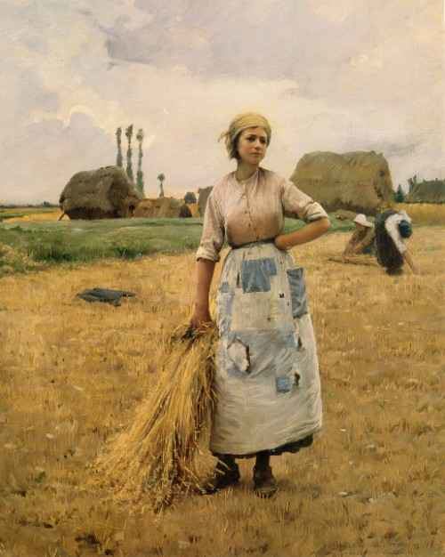 Charles Sprague Pearce Huile sur toile de Charles SPRAGUEPEARCE AuverssurOise