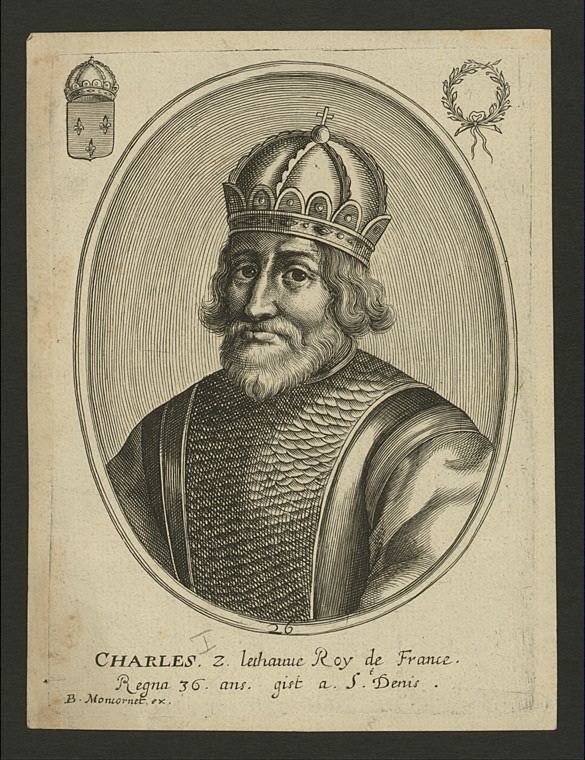 Charles the Bald Charles II king of France Charles the Bald NYPL