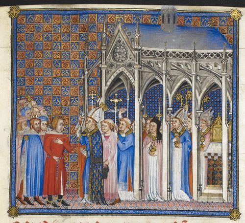 Charles V of France Documentary39 of a Royal Coronation Medieval manuscripts blog