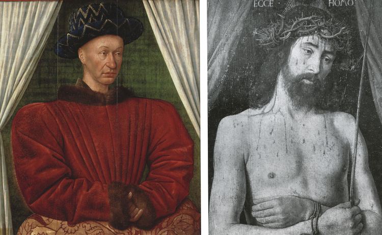 Charles VII of France EPPH Fouquets Portrait of King Charles VII c1450