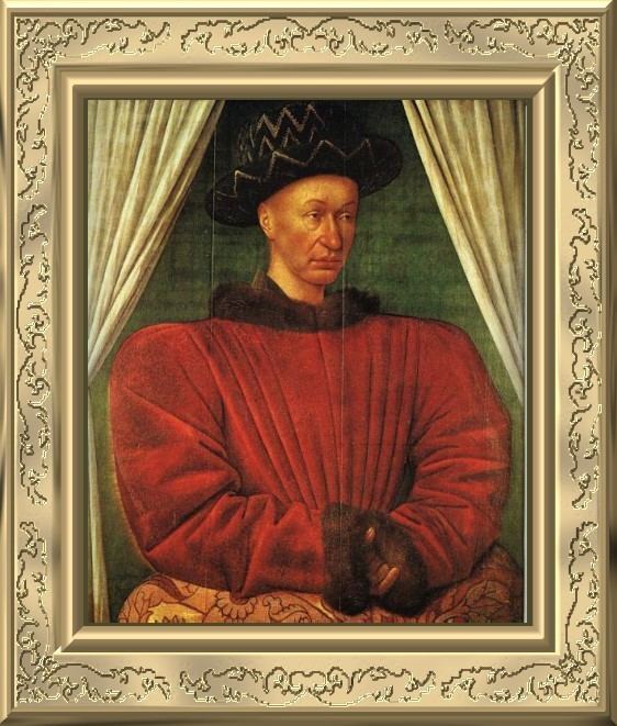 Charles VII of France Portrait of Charles VII King of France in mediveal times