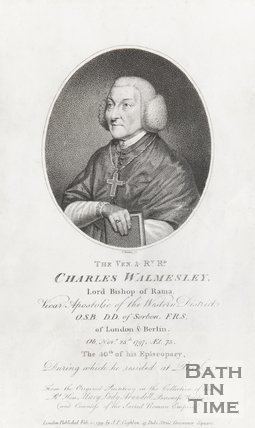 Charles Walmesley Portrait of the Ven And Rt Rd Charles Walmesley Lord Bishop of