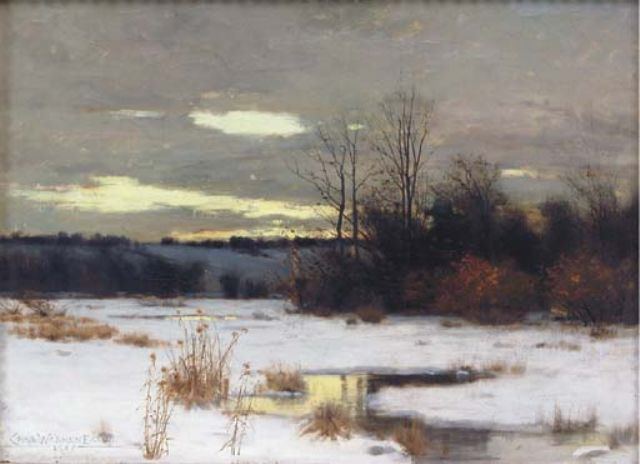 Charles Warren Eaton Charles Warren Eaton Winter Solitude Landscape Pinterest