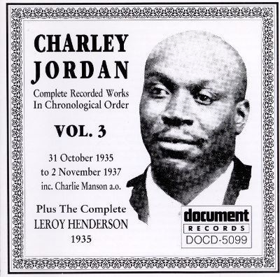 Charley Jordan Charley Jordan Vol 3 193537 Charley Jordan Songs