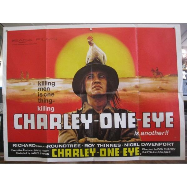 Charley One-Eye Charley One Eye 1973 Original British Quad