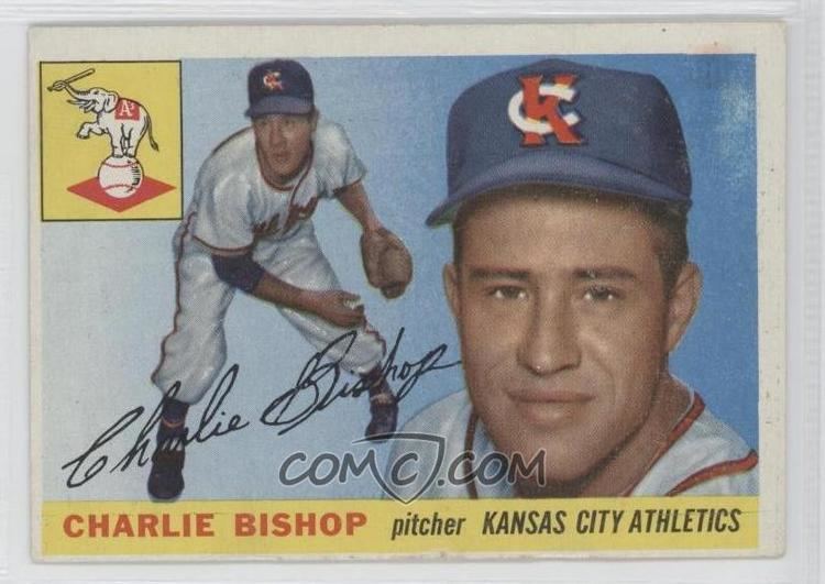 Charlie Bishop (baseball) 1955 Topps Base 96 Charlie Bishop COMC Card Marketplace