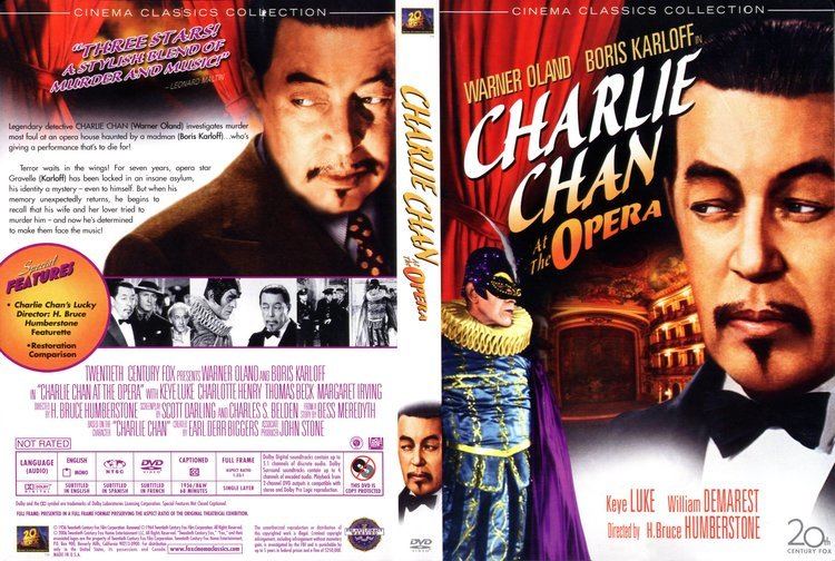 Charlie Chan at the Opera Charlie Chan At The Opera 1936 R1 Movie DVD CD Label DVD