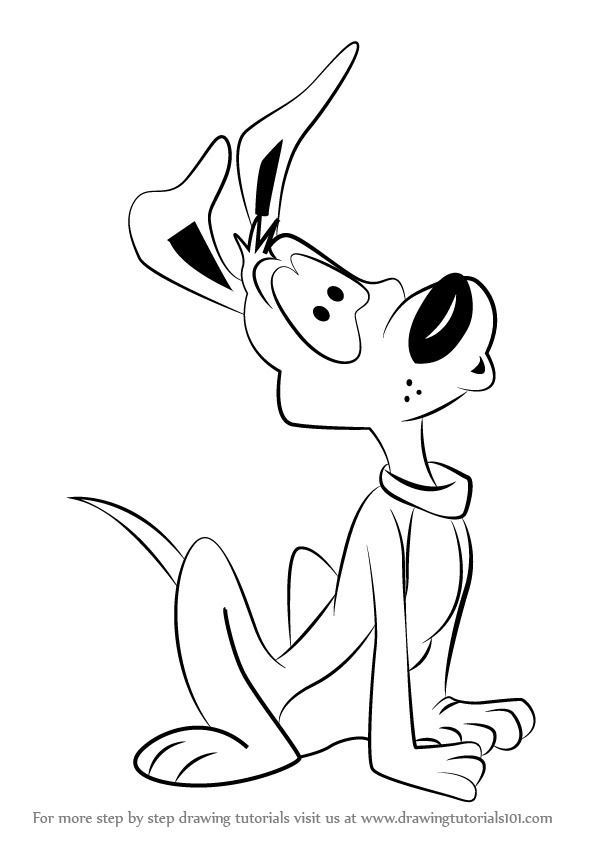 Charlie Dog (Looney Tunes) Learn How to Draw Charlie Dog from Looney Tunes Looney Tunes Step