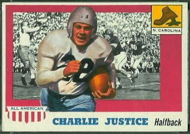Charlie Justice (halfback) Charlie Justice American football player Alchetron the free