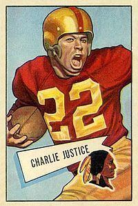 Charlie Justice (halfback) httpsuploadwikimediaorgwikipediacommonsthu