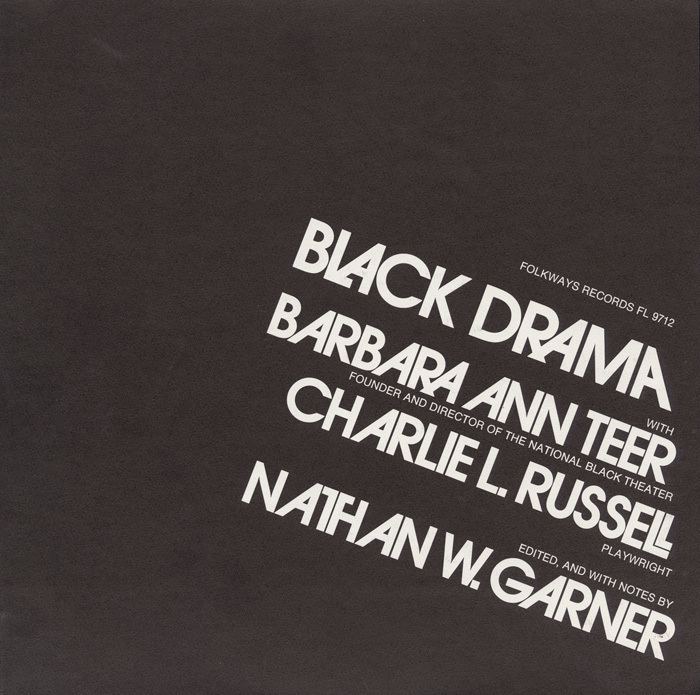 Charlie L. Russell Black Drama with Barbara Ann Teer and Charlie L Russell