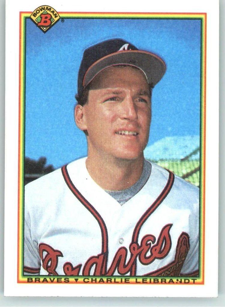 Charlie Leibrandt Amazoncom 1990 Bowman 8 Charlie Leibrandt Atlanta