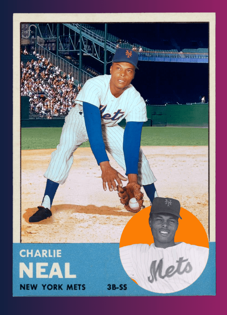 Charlie Neal Mets Baseball Cards Like They Ought To Be 63mfc Charlie Neal