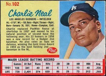 Charlie Neal The Trading Card Database Charlie Neal Gallery