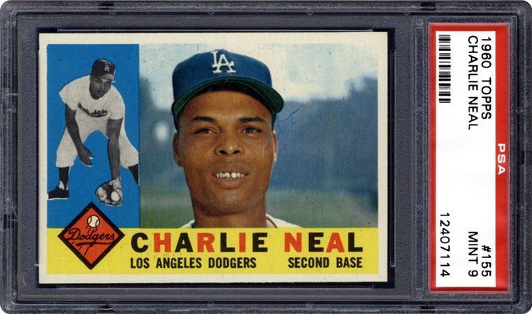 Charlie Neal 1960 Topps Charlie Neal PSA CardFacts