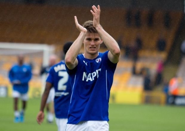 Charlie Raglan Charlie Raglan has his eyes on Chesterfield starting line