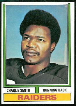 Charlie Smith (running back) Charlie Smith 1974 Topps 523 Vintage Football Card Gallery