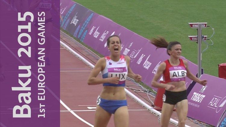 Charline Mathias Charline Mathias victorious in the Womens 800m Athletics Baku