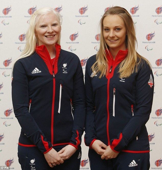 Charlotte Evans Sochi Winter Paralympics Kelly Gallagher and guide