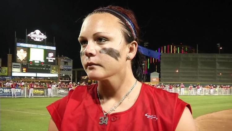 Charlotte Morgan (softball) Post Game Interview with Charlotte Morgan of USSSA Pride
