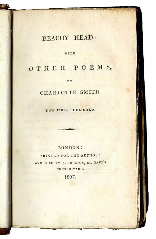 Charlotte Turner Smith British Women Romantic Poets Project