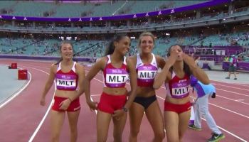 Charlotte Wingfield Wingfield sets sprint records Athletics Malta
