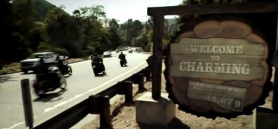 Charming (Sons of Anarchy) Charming California Sign Sons of Anarchy Sons of Anarchy