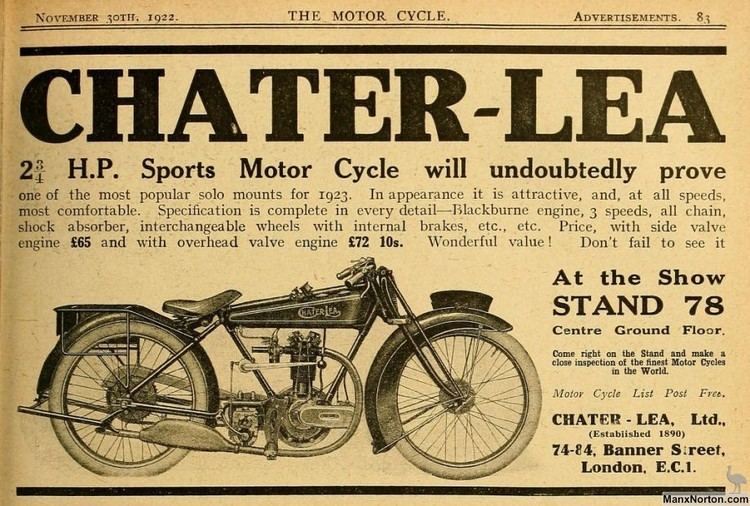 Chater-Lea cybermotorcyclecomgallerychaterleaimagesChat