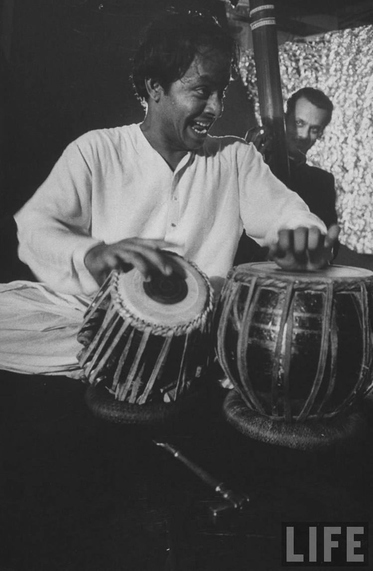 Chatur Lal Famous Tabla Player Pandit Chatur Lal in USA December 1956 Old