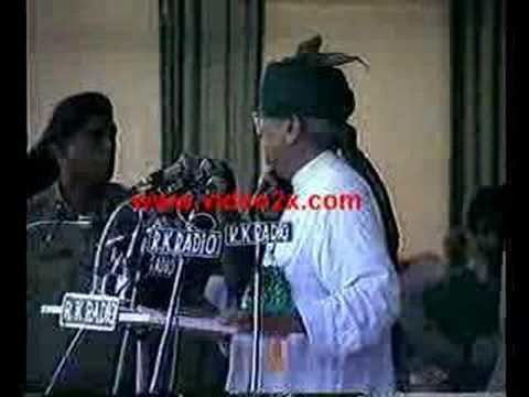 Devi Lal (politician) Ch Devi Lal Speech Hirak Jyanti Boat Club New Delhi YouTube