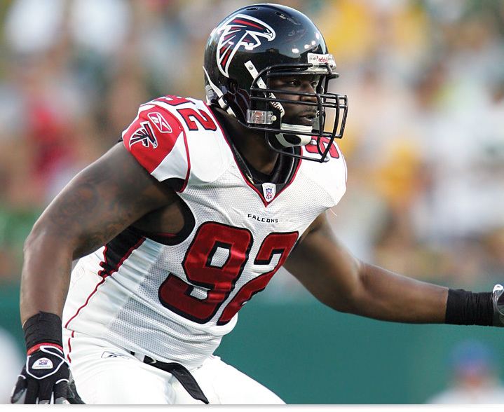 Chauncey Davis Falcons ReSign Defensive End Chauncey Davis The Falcoholic