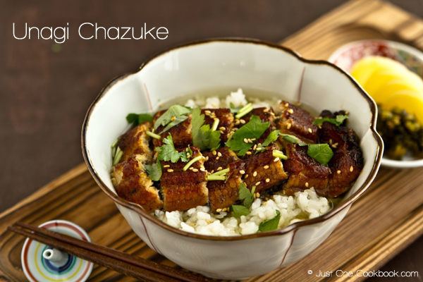 Chazuke Unagi Chazuke Just One Cookbook