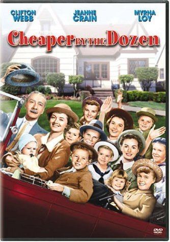 Cheaper by the Dozen (1950 film) Amazoncom Cheaper By the Dozen Clifton Webb Myrna Loy Jeanne