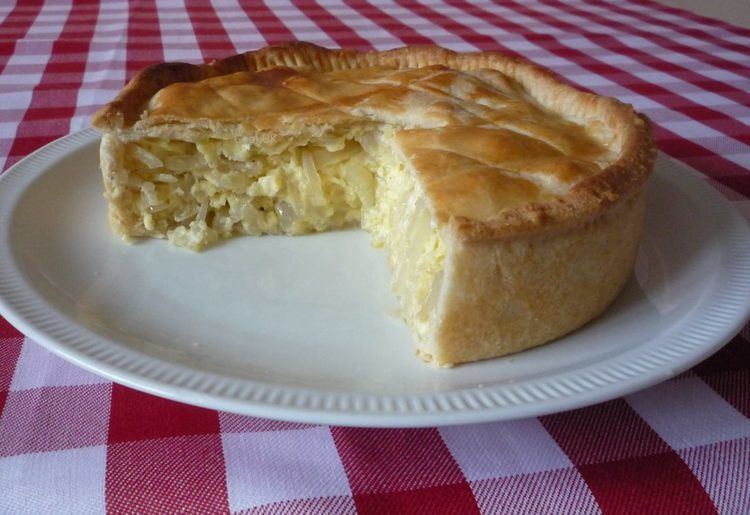Cheese and onion pie Traditional Cheese and Onion Pie CookUK