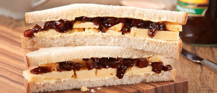 Cheese and pickle sandwich Cheese amp Branston Pickle Sandwich Recipe Branston