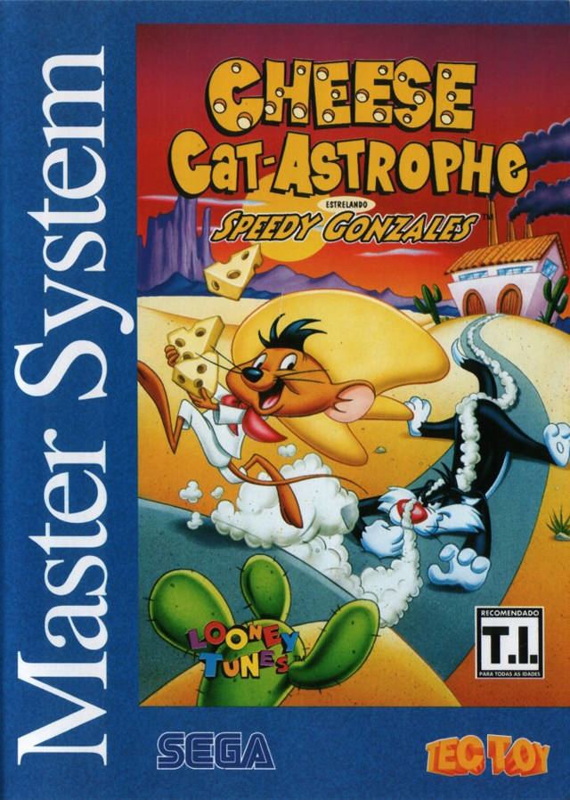 Cheese Cat-Astrophe Starring Speedy Gonzales Cheese CatAstrophe Starring Speedy Gonzales Box Shot for Sega