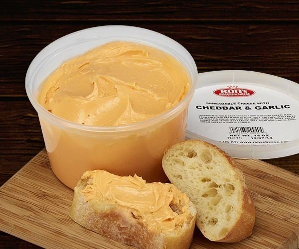 Cheese spread Cheddar Garlic Cheese Spread Ron39s Wisconsin Cheese