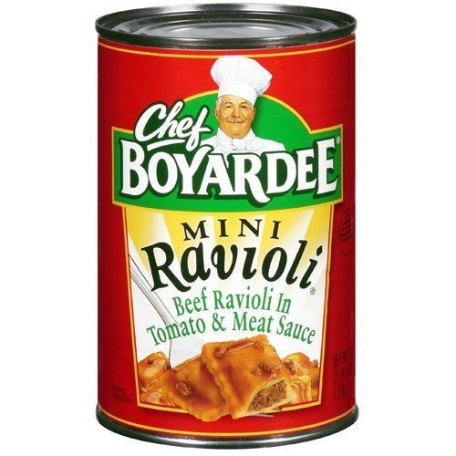 Chef Boyardee Better Canned Pasta Chef Boyardee vs SpaghettiOs VersusBattlecom