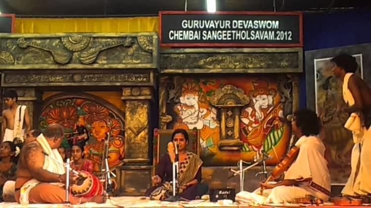 Chembai Sangeetholsavam Chembai Sangeetholsavam 2012 concert Rakhee Raghavan YouTube