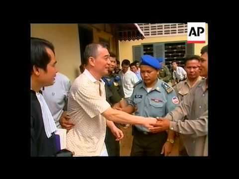 Chen Chi-li Taiwanese mob leader goes on trial in Phnom Penh YouTube