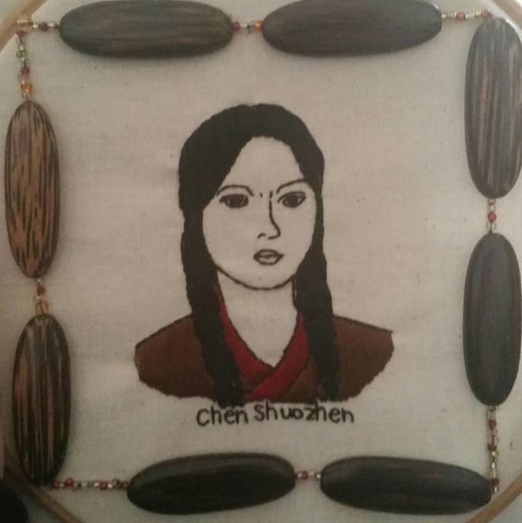 Chen Shuozhen Chen Shuozhen d 653 Muzhou China Rebel Women Embroidery